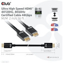 "Club3D HDMI-Kabel A -> A 2.1 Ultra High Speed 10K HDR 2m retail" "Club3D HDMI-Kabel A -> A 2.1 Ultra High Speed 10K HDR 2m retail"
