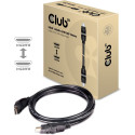"Club3D HDMI-Kabel A -> A 2.0 360° Drehbar 4K60Hz UHD 2 Meter retail"