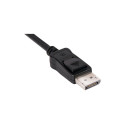 "Club3D DisplayPort-Kabel 1.2 HBR2 21.6Gb/s 3m 4K60Hz St/St retail"
