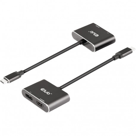 "Club3D MST-Hub USB 3.2 Typ C > DP/HDMI 4K60Hz St/Bu retail"