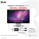 "Club3D Adapter DisplayPort > DVI-D HDCP OFF aktiv St/Bu retail"