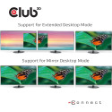 "Club3D MST-Hub USB 3.2 Typ C > 3x DisplayPort 1.4 St/Bu retail"
