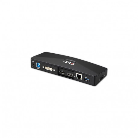 "Club3D 4K Dockingstation USB3 ->3xUSB3/HDMI/DP/DVI/ black"