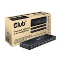 "Club3D Thunderbolt4 12-in-1 Dockingstation 3 Displays St/Bu"