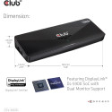 "Club3D 4K Dockingstation USB3 ->3xUSB3/HDMI/DP/DVI/ black"