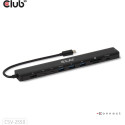 "Club3D USB-C 10in1-HUB >HDMI/3xUSB-C/3xUSB/LAN 8K30Hz PD140W"