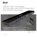 "Club3D 4K ChargingDock USB-C ->5xUSB3/DP/HDMI/VGA/LAN 100W"