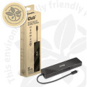 "Club3D USB-C 6in1-HUB >HDMI/2xUSB-C/2xUSB/LAN 8K30Hz PD100W"