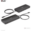 "Club3D Thunderbolt4 11-in-1 Dockingstation 2 Displays St/Bu"