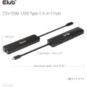 "Club3D USB-C 6in1-HUB >HDMI/2xUSB/2xUSB-C/LAN 4K120Hz PD100W"
