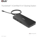 "Club3D Thunderbolt4 11-in-1 Dockingstation 2 Displays St/Bu"
