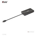 "Club3D USB-C 7in1-HUB >2xDP/2xUSB/2xUSB-C/LAN 4K60Hz PD100W"