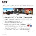 "Club3D 4K ChargingDock USB-C ->6xUSB3/DP/2xHDMI/VGA/LAN 120W"