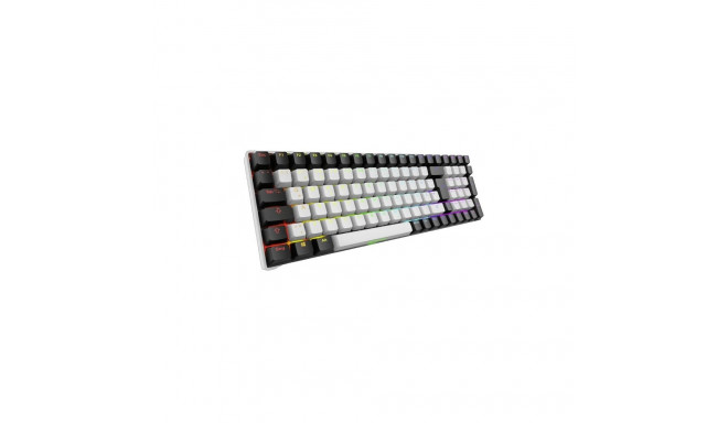 "Sharkoon SKILLER SGK50 S2 PBT (wei. DE-Layout. Gateron G Pro 3.0 Yellow)"