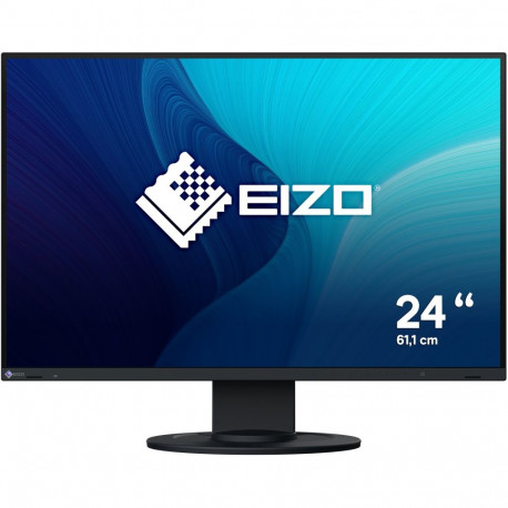 "EIZO 61.0cm (24"") EV2410R-BK 16:10 DVI+HDMI+DP+USB black"