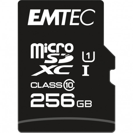 "CARD Emtec m256GB UHS-I U1 EliteGold + Adapter"