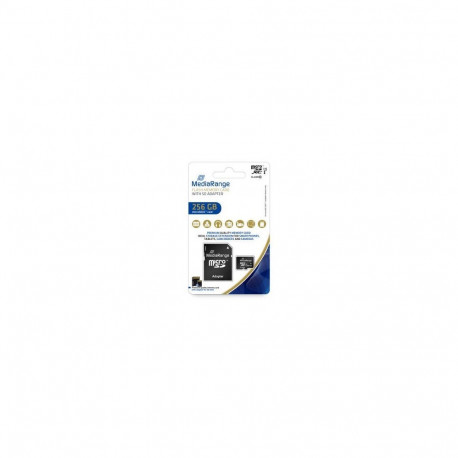 "CARD MediaRange MicroSD 256GB UHS-1 Cl.10 inkl. Adapter"