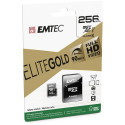 "CARD Emtec m256GB UHS-I U1 EliteGold + Adapter"