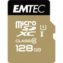 "CARD Emtec m128GB UHS-I U1 EliteGold + Adapter"