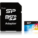 "CARD Micro 64GB Silicon Power UHS1(U3) Superior Pro Col+Ad"