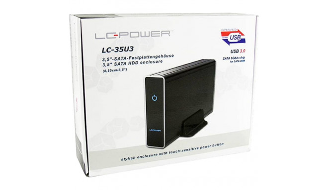 LC-Power 8cm SATA USB3, must
