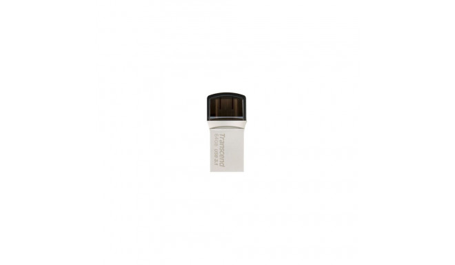 "STICK TRANSCEND JetFlash 890 64GB Silver Plat"