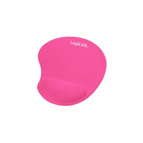 "Mauspad LogiLink Silcon Wrist pink"