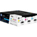 "HP 201X oiginal LaserJet Toner cartridge CF253XM Cyan/Magenta/Yellow High Yield 3-pack"