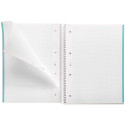 "Miquelrius Notizblock HELLBLAU A4 90 Blatt (Speditionsversand)"
