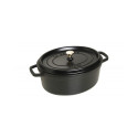"Staub La Cocotte 31cm oval. schwarz. Gusseisen" "Staub La Cocotte 31cm oval. schwarz. Gusseisen"