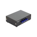 "DELOCK Switch 4-port Audio / Video manuell bidirektional"