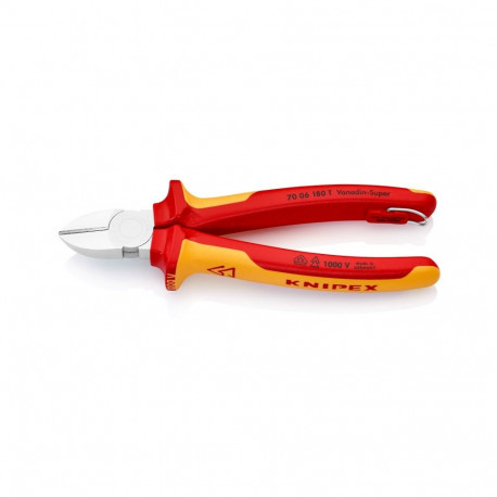"KNIPEX Seitenschneider mit Befestigungsse"