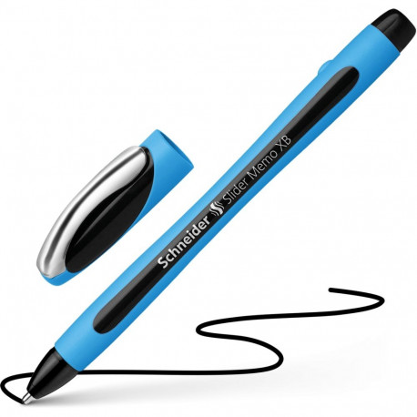 "Schneider Kugelschreiber Slider Memo XB schwarz 10 Stk."
