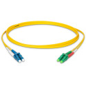 "DIGITUS LWL Patchkabel LC(APC)-> LC 2m Singlemode Duplex OS2"