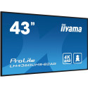 "IIYAMA 108.0cm(42.5"") LH4360UHS-B2AG 16:9 3xHDMI+2xUSB VA"