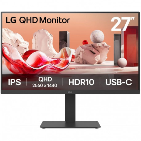 "LG LCD 27BA65QB-B 27"" black USB-C. KVM. Daisy Chain"