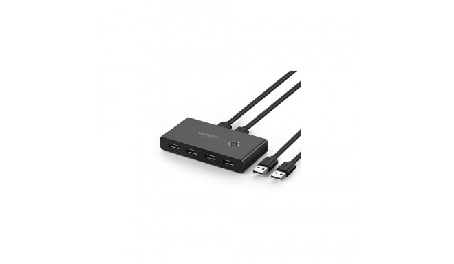 "UGREEN USB 2x4 Sharing Switch Selector Black"