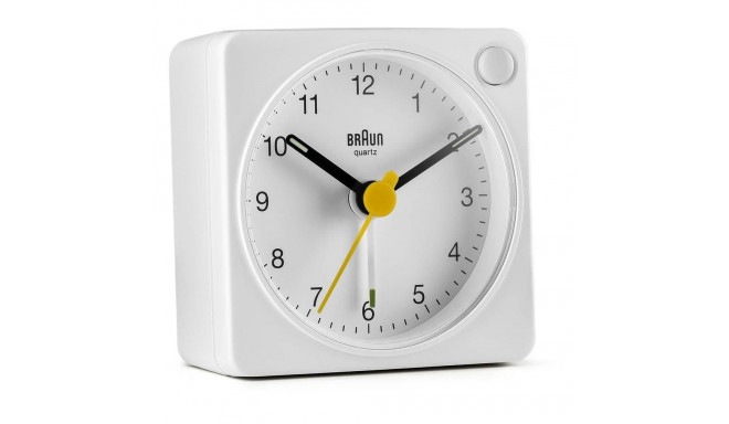 "Braun BC 02 XW Quarzwecker wei Lichtfunk."