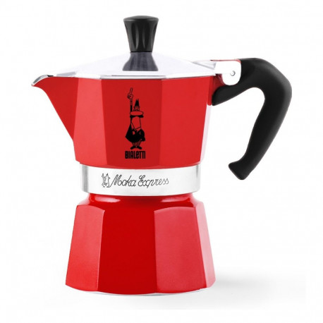 "Bialetti Moka Express 6TZ rossa"