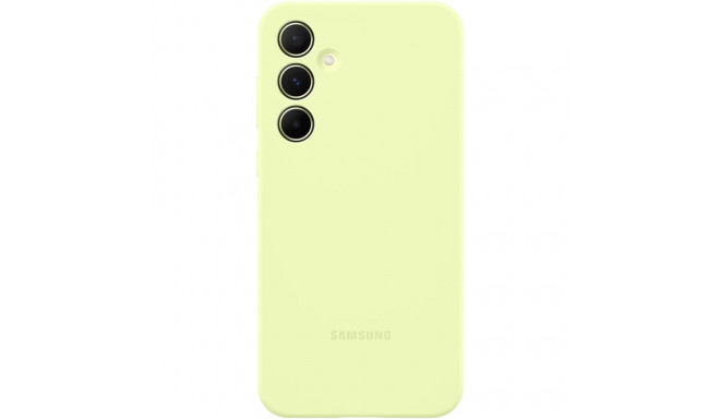 "Samsung Silicone Case fr Galaxy A55. Lime"