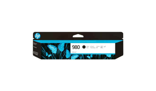 "HP 980A original Ink cartridge D8J10A black standard capacity 203.5ml 10.000 pages 1-pack Office je