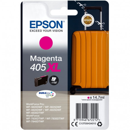 "Epson Tinte 405XL C13T05H34010 Magenta bis zu 1.100 Seiten"