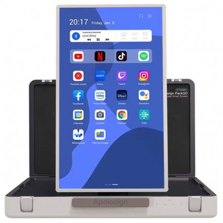 "ALLNET Presentation Suitcase High Performance Display 27 Zoll. Android 13. RK3588. HDMI In. Koffer"
