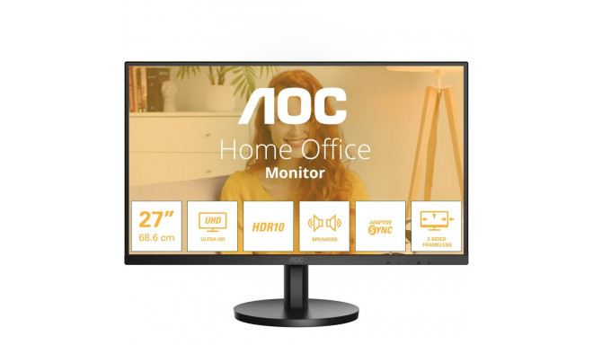 "AOC 68.6cm (27"") U27B3A 16:09 2xHDMI+DP IPS black Spk."