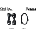 "IIYAMA 60.5cm (23.8"") XU2491H-B1 16:9 HDMI+DP IPS"