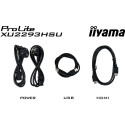 "IIYAMA 54.5cm (21.5"") XU2293HSU-B7 16:9 HDMI+DP+2xUSB IPS"