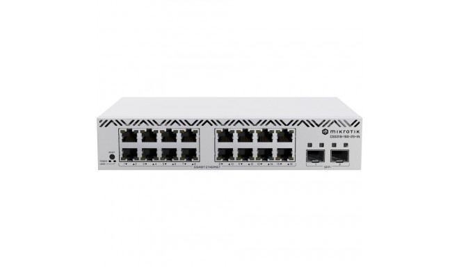 "MikroTik Cloud Smart Switch CSS318-16G-2S+IN . 16x Gigabit. 2x SFP+"