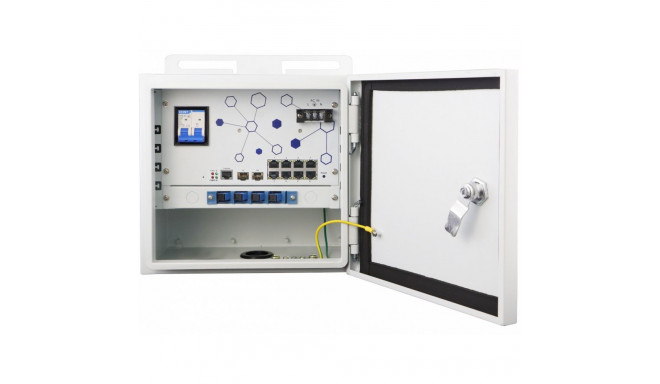 "Switch 10x GE OSW-1061. 8x Outputs 802.3at/af PoE"