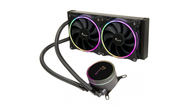 "K Cooler Inter-Tech Wasserkühlung CPU Argus Iceman LC-240 RGB"