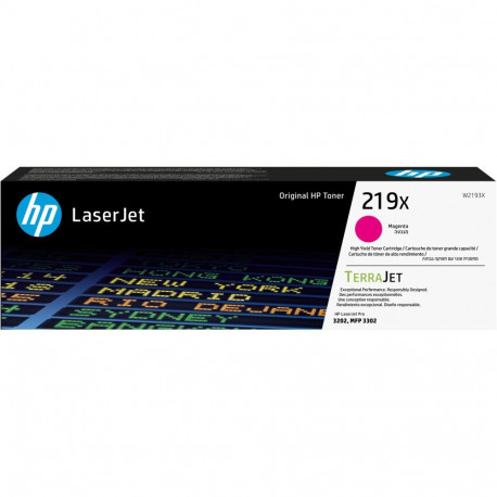 "HP 219X High Yield Magenta Original LaserJet Toner Cartridge"